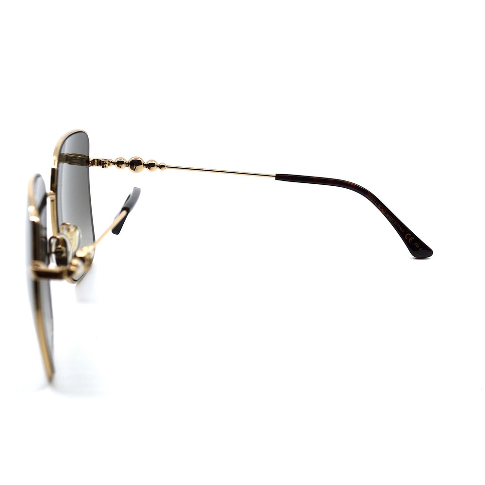 JIMMY CHOO HESTER/S 06J GOLD GREY GRADIENT AUTHENTIC SUNGLASSES - Picture 9 of 13